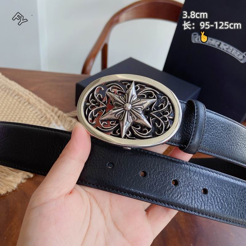Chrome Hearts belt 38mmX95-125cm 8L94